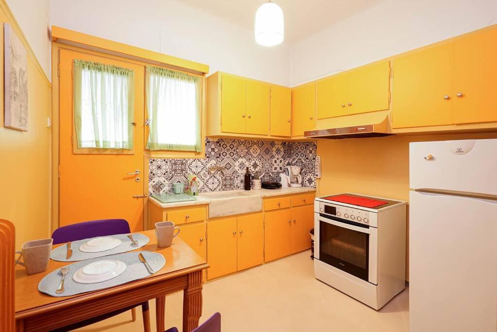 Cozy Athens Apartment / 2' From Metro Station Ngoại thất bức ảnh