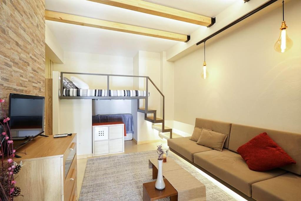 Cozy Athens Apartment / 2' From Metro Station Ngoại thất bức ảnh
